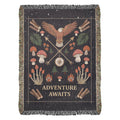 Adventure Awaits - Woven Blanket